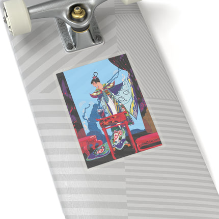 A Visual Journey by Umberto Brunelleschi Kiss-Cut Stickers (4 Sizes)