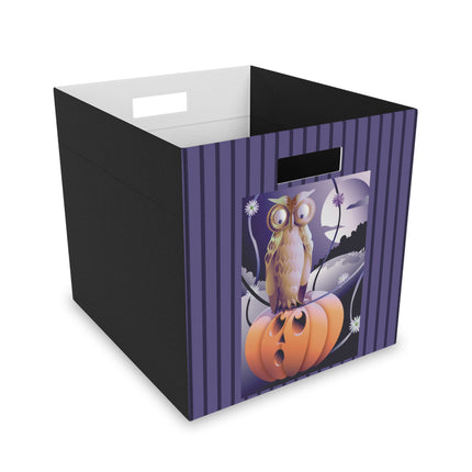 The Startled Pumpkin Felt Storage Box