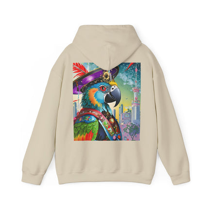 The Parrot Aristocrat – Heavy Blend™ Hooded Sweatshirt