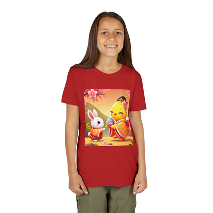 Whimsical Springtime Exchange Youth Short Sleeve Tee