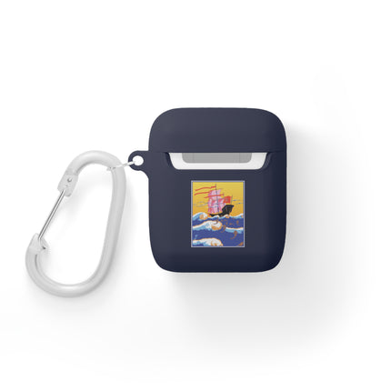 Golden Seas and Whimsical Dreams AirPods Case
