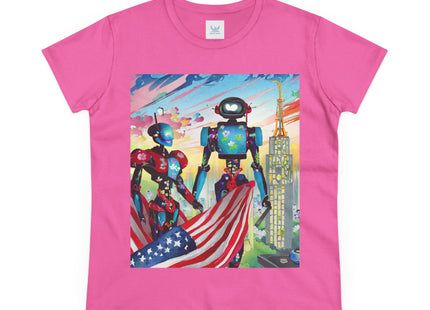 High Fashion Cyberpunk CIA Robots Cotton Tee