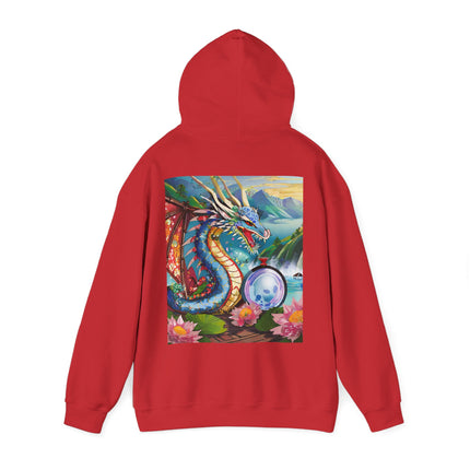 Wisdom’s Guardian Dragon – Heavy Blend™ Hooded Sweatshirt