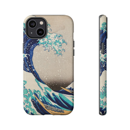 The Great Wave off Kanagawa by Katsushika Hokusai Phone Cases