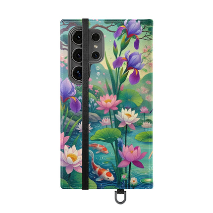 Fairy of the Koi Pond Flip Case – Mystical Harmony & Pond Enchantment