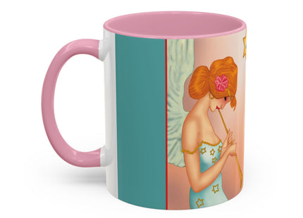 Heavenly Angel Duet Colorful Mugs (11oz, 15oz)