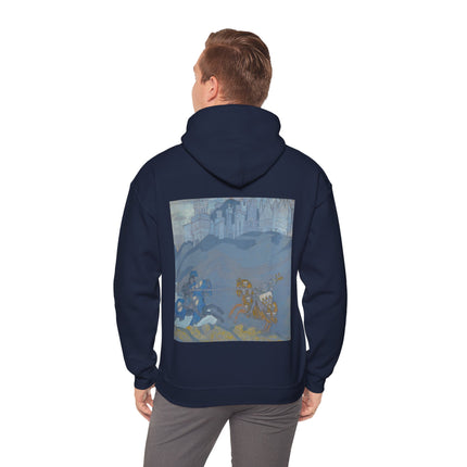 The Duel by Nicholas Roerich Unisex Heavy Blend™ Hooded Sweatshirt