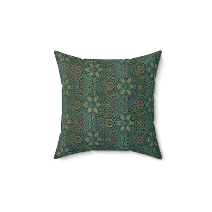 Ispahan Pattern by William Morris Spun Polyester Square Pillow