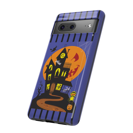 Halloween Night at the Haunted House Phone Cases