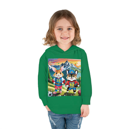Animal Athletes Toddler Pullover Fleece Hoodie