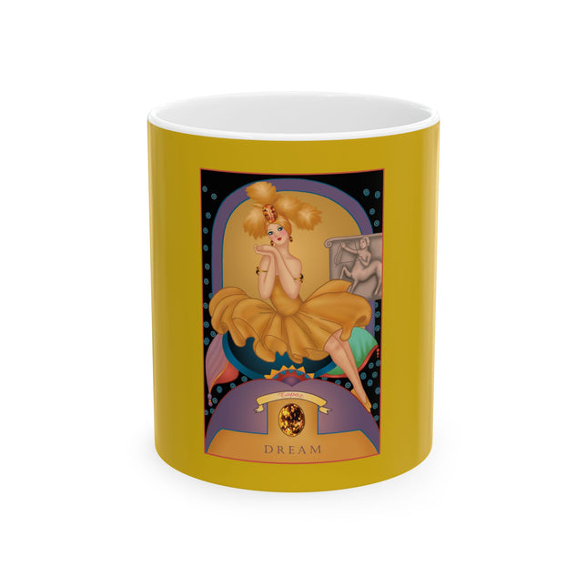 November & Topaz (from the Gem Series) by Sofia Chiostri Ceramic Mug 11oz