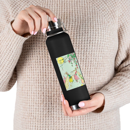 Moonlit Dance of Enchanting Fairies Copper Vacuum Insulated Bottle, 22 oz
