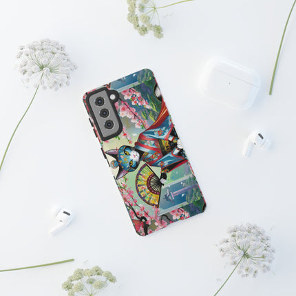 Cyberpunk Geisha Phone Cases