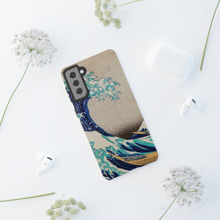 The Great Wave off Kanagawa by Katsushika Hokusai Phone Cases