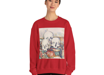 The Three Skulls by Paul Cézanne Unisex Heavy Blend™ Crewneck Sweatshirt