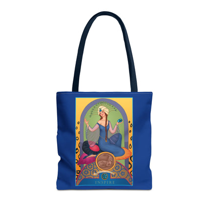 Astrology Gem Series: December & Tanzanite Tote Bag