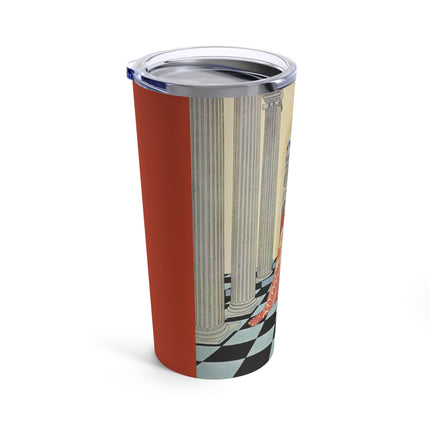 Cadmus Beheld a Female Figure by Virginia Frances Sterrett Tumbler 20oz