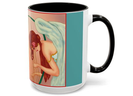 Heavenly Angel Duet Colorful Mugs (11oz, 15oz)