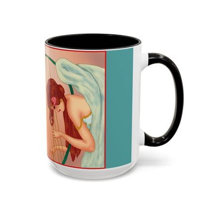 Heavenly Angel Duet Colorful Mugs (11oz, 15oz)