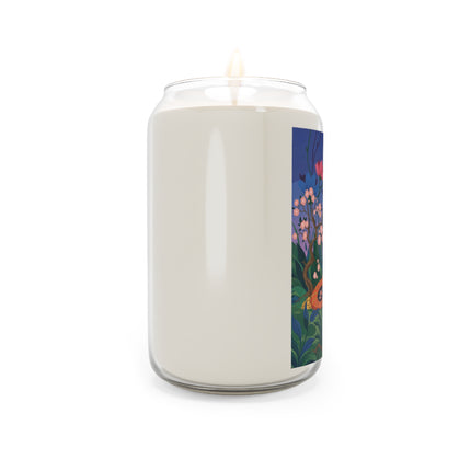 🌺💐 The Lady Of The Flower Garden Scented Soy Candle – Art Deco Floral Reverie