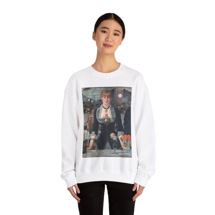 A Bar at the Folies-Bergère by Edouard Manet Heavy Blend™ Crewneck Sweatshirt