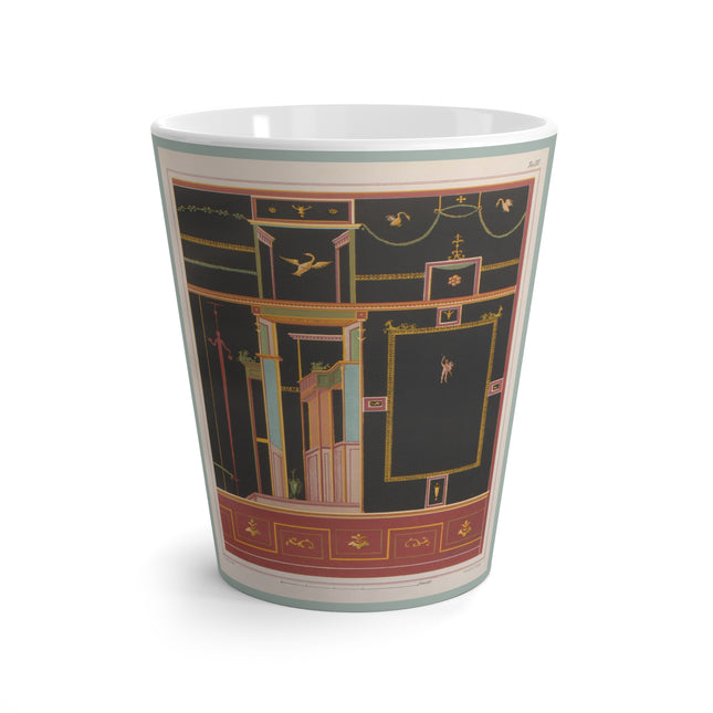 Pompeii Walls Pl.04 by Victor Steeger Latte Mug