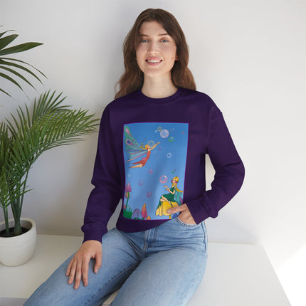 Blossoming Fairy Magic Unisex Heavy Blend™ Crewneck Sweatshirt