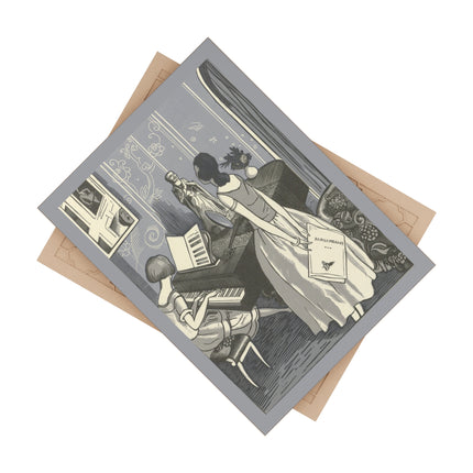 Piano and Singing by Fernand Siméon Ceramic Tile