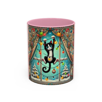 Mischief in Tinselland Colorful Mugs (11oz, 15oz)
