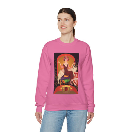 January & Garnet (from the Gem Series) by Sofia Chiostri Heavy Blend™ Crewneck Sweatshirt