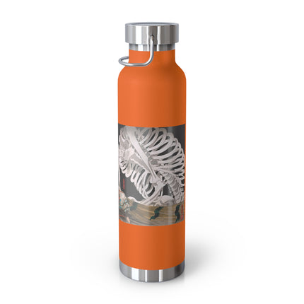 Mitsukuni Defying the Skeleton Spectre by Utagawa Kuniyoshi Copper Vacuum Insulated Bottle, 22oz