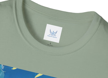 Cyberpunk Frog Softstyle T-Shirt