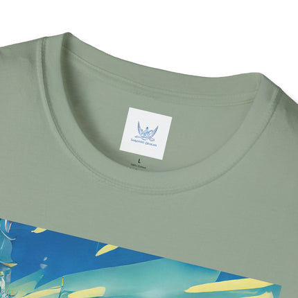 Cyberpunk Frog Softstyle T-Shirt