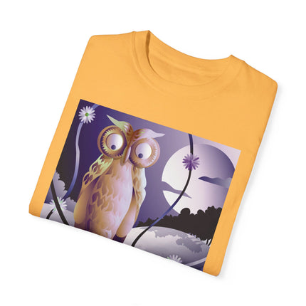 The Startled Pumpkin Unisex Garment-Dyed T-shirt