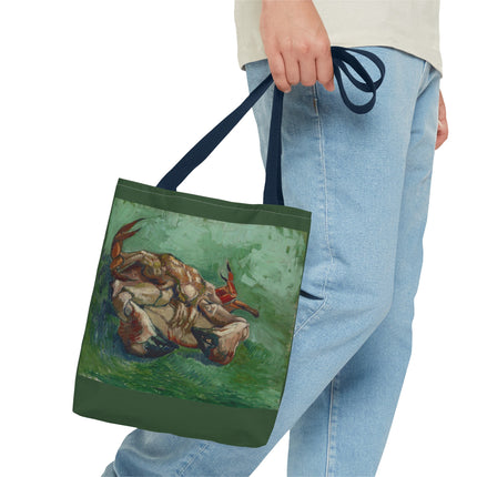 Crab on its Back by Vincent Van Gogh Tote Bag (AOP)