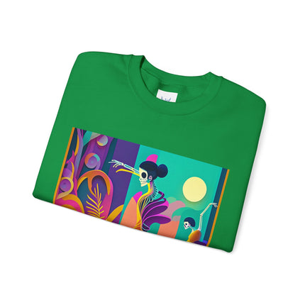 Dance of the Skeleton Ballerinas Unisex Heavy Blend™ Crewneck Sweatshirt