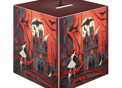 Halloween Night Scene Light Cube Lamp