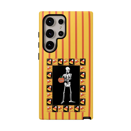 Candy Corn Skeleton Phone Cases