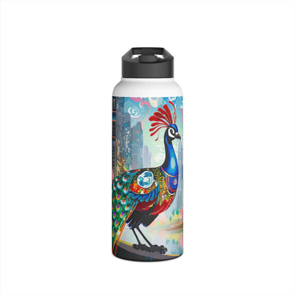 Techno Plumes Stainless Steel Water Bottle