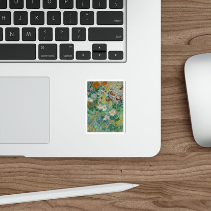 Flowers by August Babberger Die-Cut Stickers (5 Sizes)