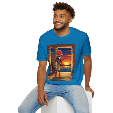 Ra Egyptian Sun God T-Shirt – Ancient Power & Sunset Majesty