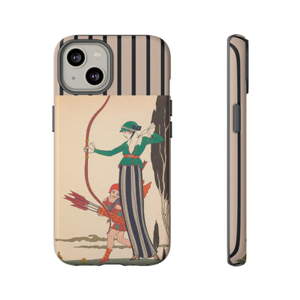 L'Arc Rouge by George Barbier Phone Cases
