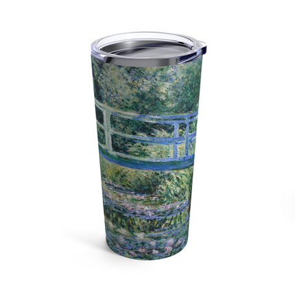Water Lilies and Japanese Bridge by Claude Monet Tumbler 20oz