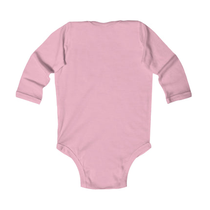 Flight of Wonder Baby Long Sleeve Bodysuit – Vintage Parachute Arrival & Whimsical Sky Journey