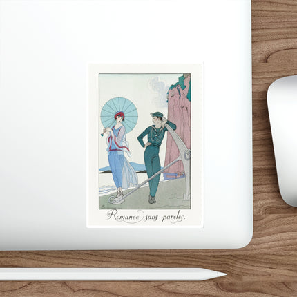 Romance sans paroles (Romance without Words) by George Barbier Die-Cut Stickers (5 Stickers)