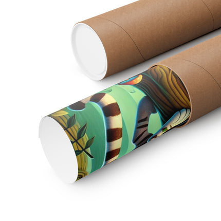🐅🌿 Silent Stripes Matte Vertical Poster – Mystery, Stealth & Jungle Majesty