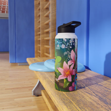 Camouflage Chameleon Stainless Steel Water Bottle