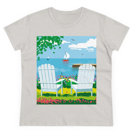 Tranquil Retreat Women's Midweight Cotton Tee
