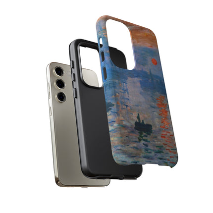 Sunrise by Claude Monet Phone Cases