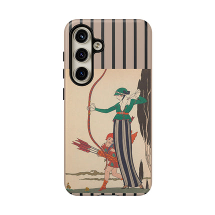 L'Arc Rouge by George Barbier Phone Cases